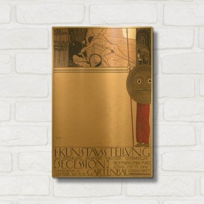 " Plakat Der 1. Ausstellung Der Secession " by Gustav Klimt
