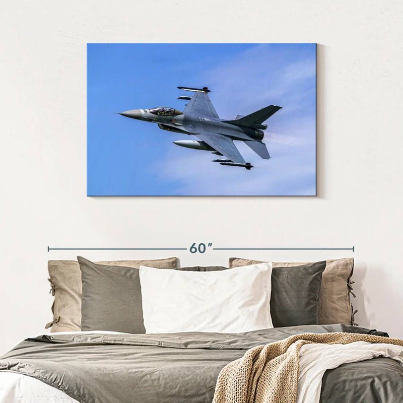 Mait Royal Netherlands Fighter Jet, 30" H x 45" W