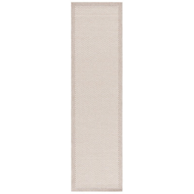 Osaka Sisal All-Weather Performance Checkered Rug