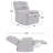 The Granada Sage Gray Recliner Chair
