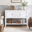 Console avec tiroirs, armoires et tablette inférieure-183216729
