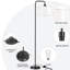 Lampe sur pied arquée 64,1 po Wisner-1109876527