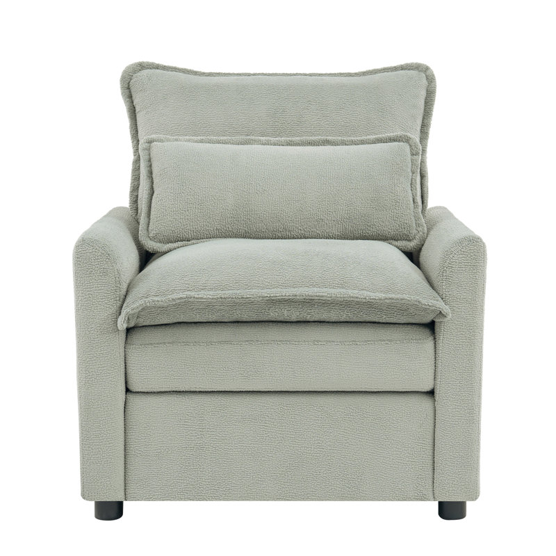 Fauteuil rembourré 32 po, Vert