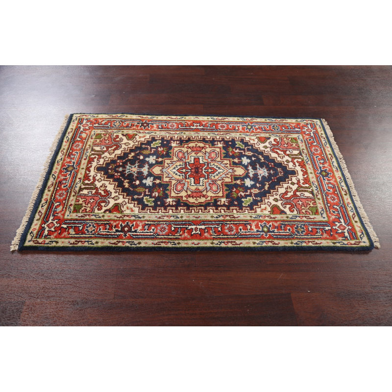 One-of-a-Kind 3'1'' X 5' New Age Wool Area Rug in