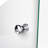 Aqua 32" x 74.75" Folding Frameless Shower Door