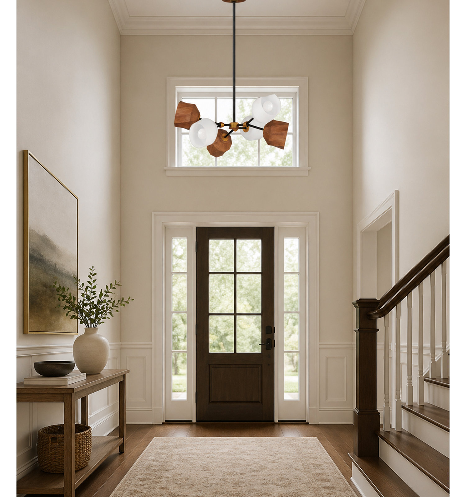 Mirielle Pendant Light, 15.75" H x 30.75" W x 30.75" D, 6