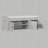 Upholstered Storage Bench with 2 Cabinets-12509080