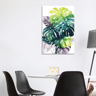 Twilight Palms IV by Grace Popp - Wrapped Canvas Painting