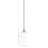 Stem Hung Mini Pendant With 4" Glass-99540583-99540584