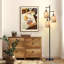 Lampe sur pied Brioni Boho Rattan