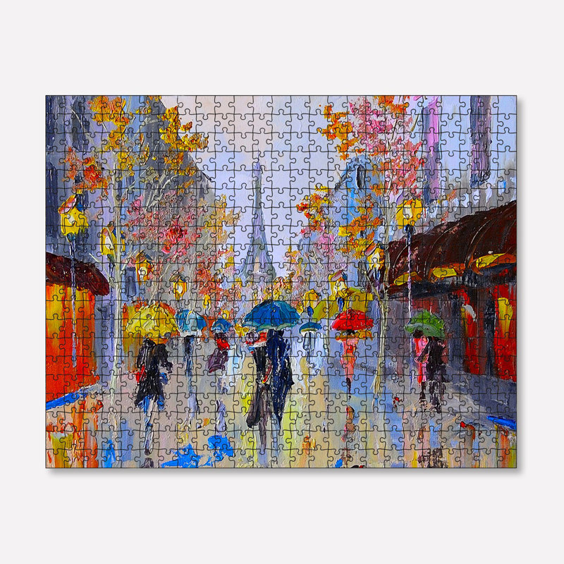 500 pièces en carton, 100% carton, 500 pièces, 18,9 x 13,4 pouces | Taille de la boîte: 13,2 po x 9,1 po x 2,0 po | Parfait pour le plaisir et la détente en famille, pièces durables de haute qualité pour un assemblage facile, cadeau idéal pour les amateurs de casse-tête