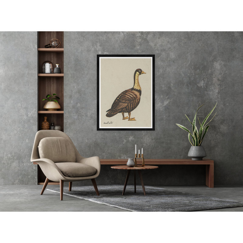 Standing Goose Print