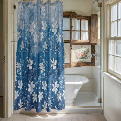 Rideau de douche standard 1 pièce Ombre