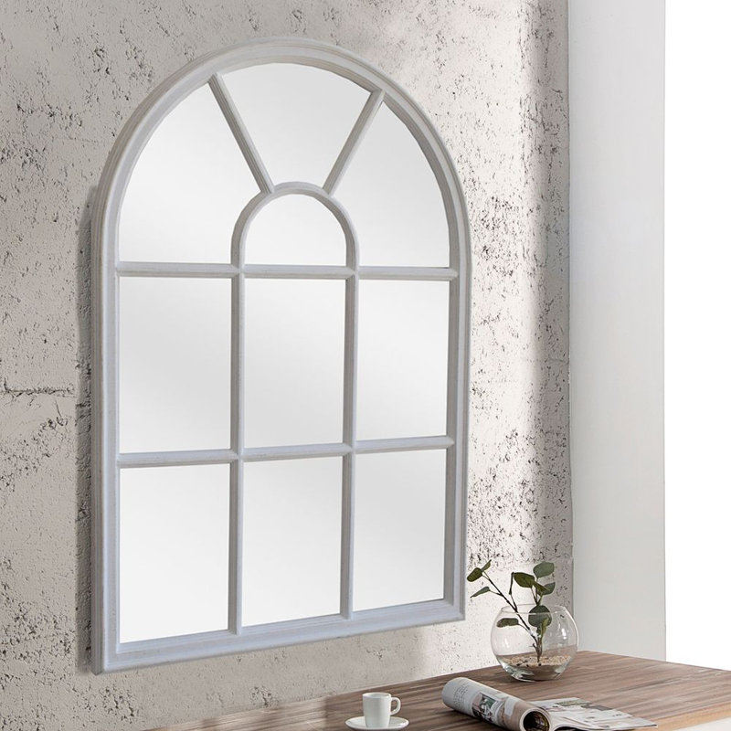 Creeve Solid Wood Rectangle Mirror