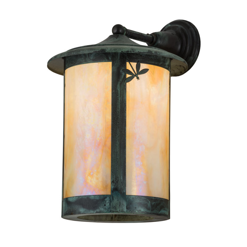 Rustic Lodge 1 - Light Outdoor Wall Lantern, 19"H x 14.5" W x 15"D