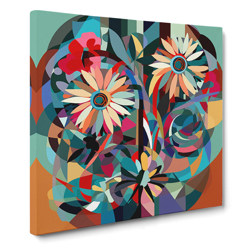 Modern Wall Art - Wrapped Canvas, 35cm H x 35cm W x 3cm D