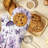 Lilac Edge Oven Mitt Cotton Twill