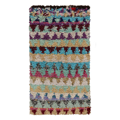 Wool Chevron Area Rug