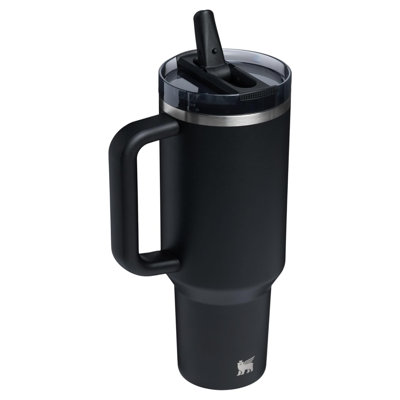 STANLEY Quencher ProTour Flip Straw Tumbler with Leakproof Lid 40oz, Black