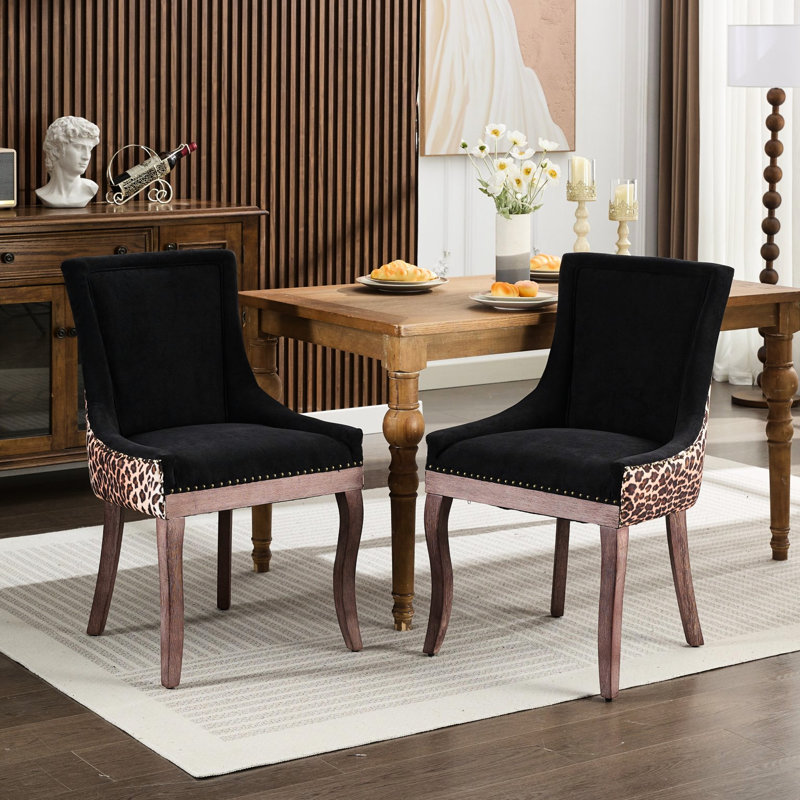 Chaises de salle à manger Leopard