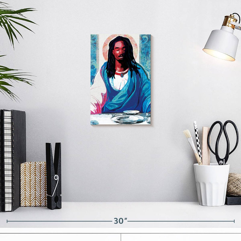 Adella Black Christ, 12" H x 8" W