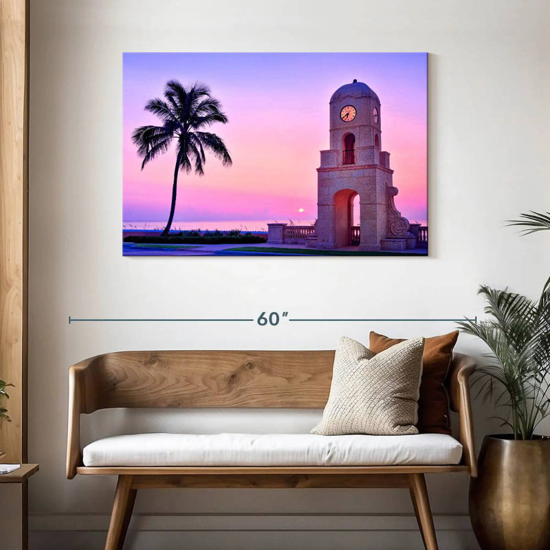Palm Beach Sunrise, H 30 po x l 45 po