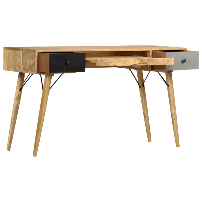 Zachary Solid Wood Writing Desk