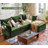 Merchelle 103' Wide Reversible Modern Modular Sectional Sofa With Storage Ottoman -Premium Chenille Fabric-832001663