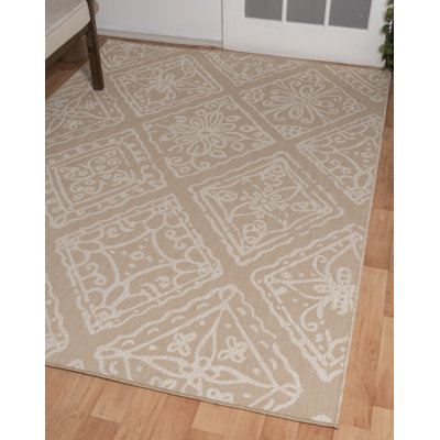 Tapis d'intérieur / extérieur IOED.04.NAT./Jule Premium Geometrics