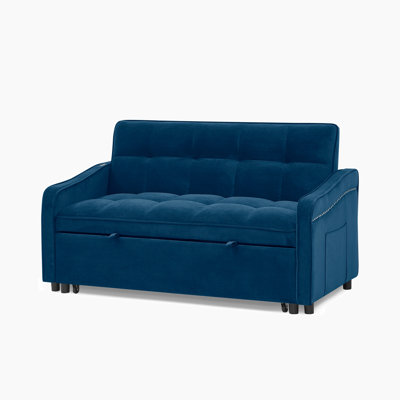 Modern Convertible Sofa with Pull Out Bed