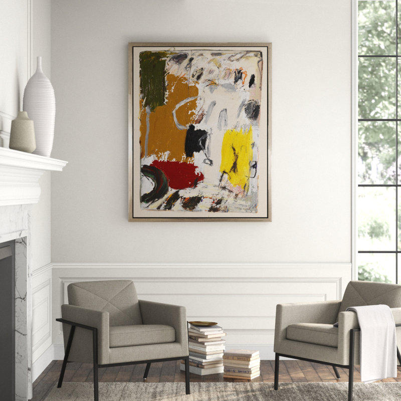 Streams Of Consciousness Painting, 40" H x 30" W x 2.25" D