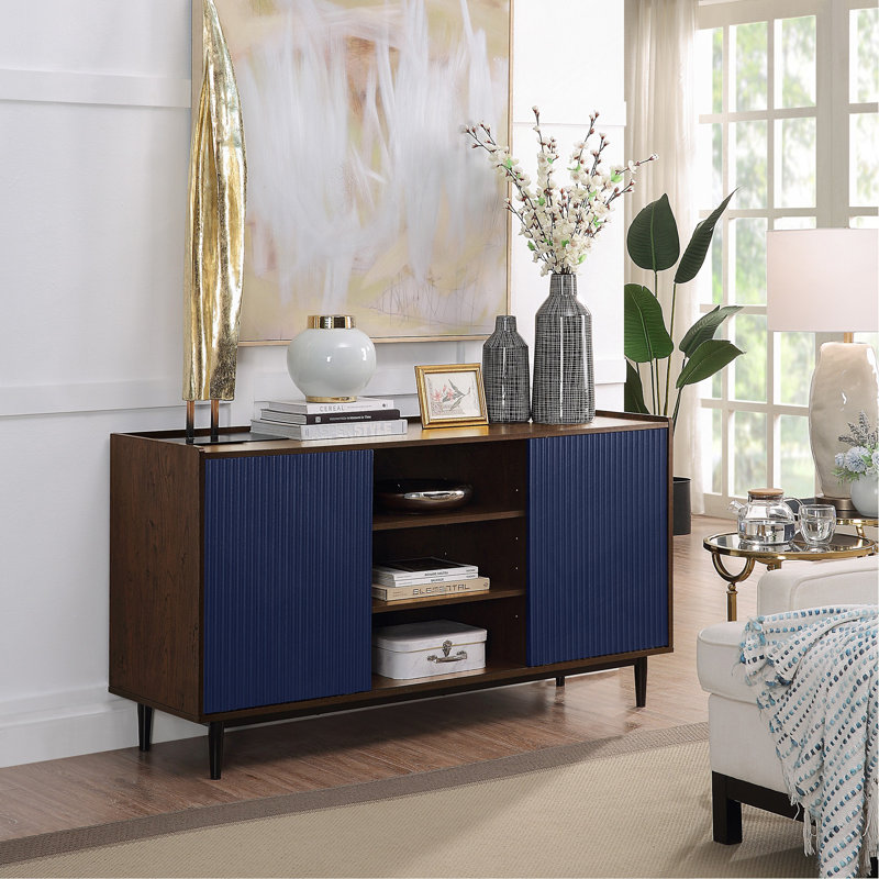 Sideboard In Navy Blue