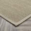 Haugen Solid Colour Jute / Sisal Hand Braided Area Rug-1861852164