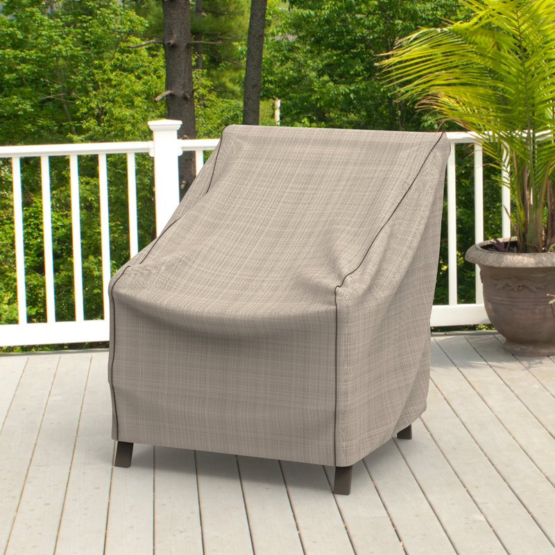 Miguel Water Resistant Patio Chair Cover, 31" H x 30" W x 27" D