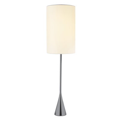 Lampe de table noire 36,5 po Houten