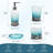 5 PCS Bath Ensemble Set