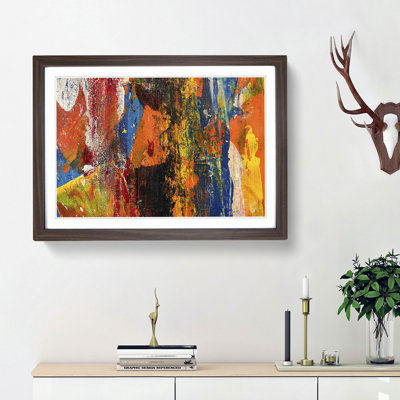 Abstract Art Painting Vol.10 by S.Johnson - Framed Print