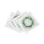 Serviette de table en satin de coton à couronne de fleurs-497940794