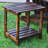 Casner Rectangular Outdoor Side Table , 14'' in. W 20'' in. D-412339008
