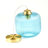 Jacobson 1-Light Ribbed Glass Pendant-290031955