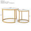 Ensemble de 2 tables basses gigognes-580452257