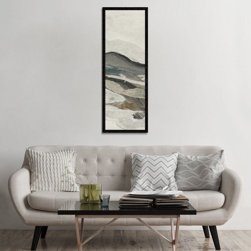 Down Streem Flow II, Black Framed