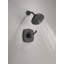 Ensemble de robinet de douche à fonction unique Stryke 14, ensemble de garniture de valve de douche H2Okinetic-38821076