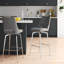 Virginia Swivel Upholstered and Faux Leather Bar Stool-27164073