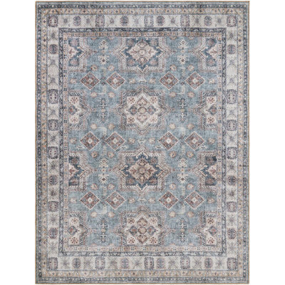 None Huguenot Area Rug Soft Green Color