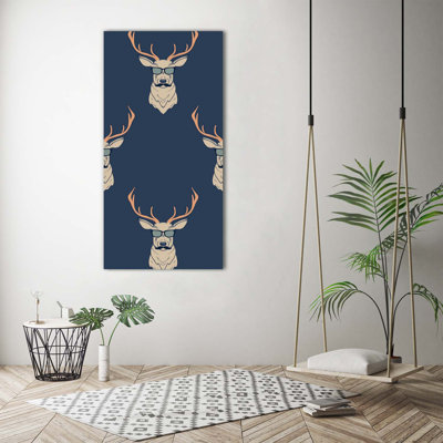 Two Cats and a Dog 1 Piece Wrapped Canvas Wall Art