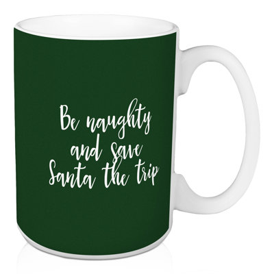 Soyez naughty et économisez la tasse à café santa the trip Guyette