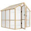 Serre en bois 6,6 x 6 pi