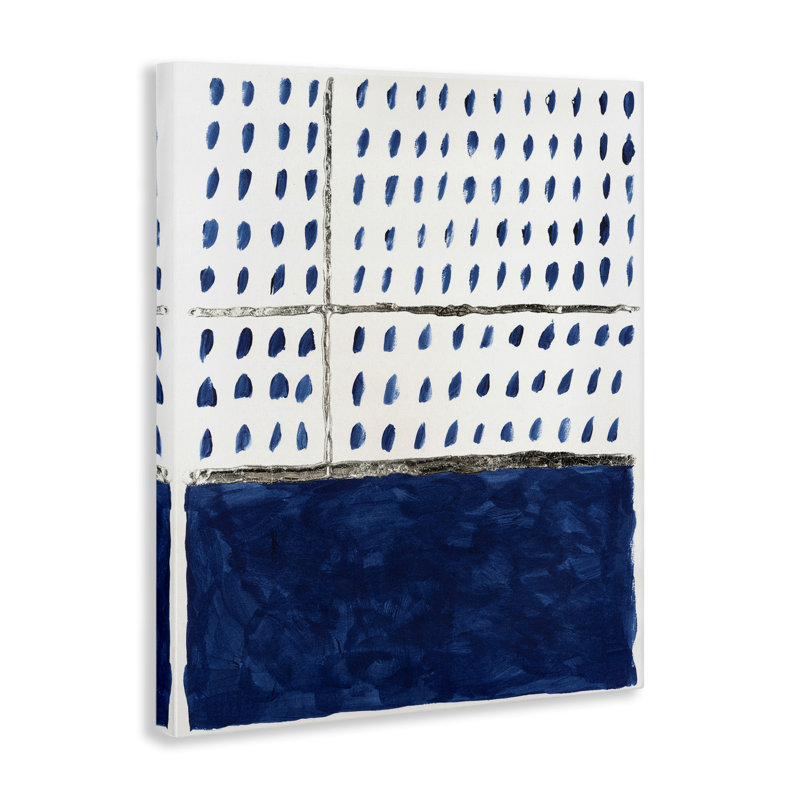 Modern Dot Pattern Canvas Wall Art by Michael Willett, 20" H x 16" W