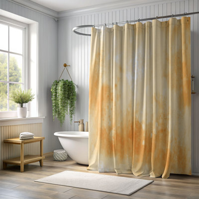 Rideau de douche 1 pièce Spooky Vibe